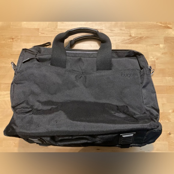 Bugatti Black Briefcase